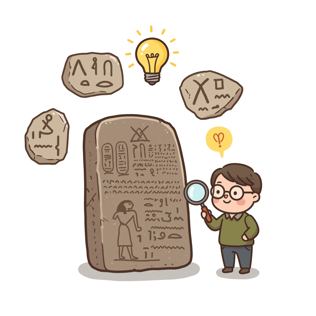 로제타석에 적힌 3가지 언어가 밝혀낸 놀라운 비밀