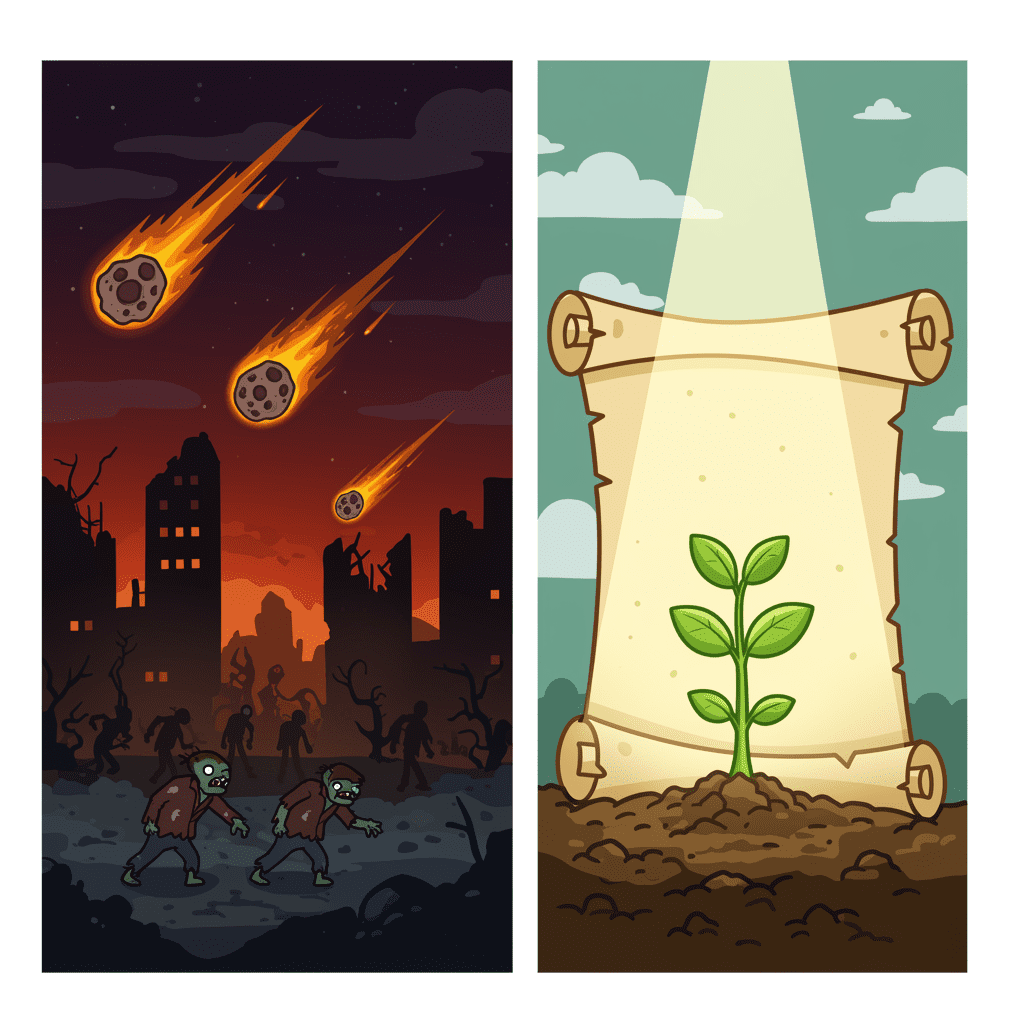 세상이 망하는 줄만 알았던 아포칼립스의 3가지 반전 매력