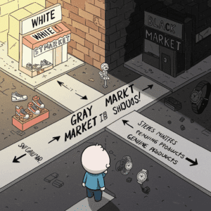 회색 시장에 대한 3가지 오해: 그레이 마켓, 넌 대체 누구냐?
