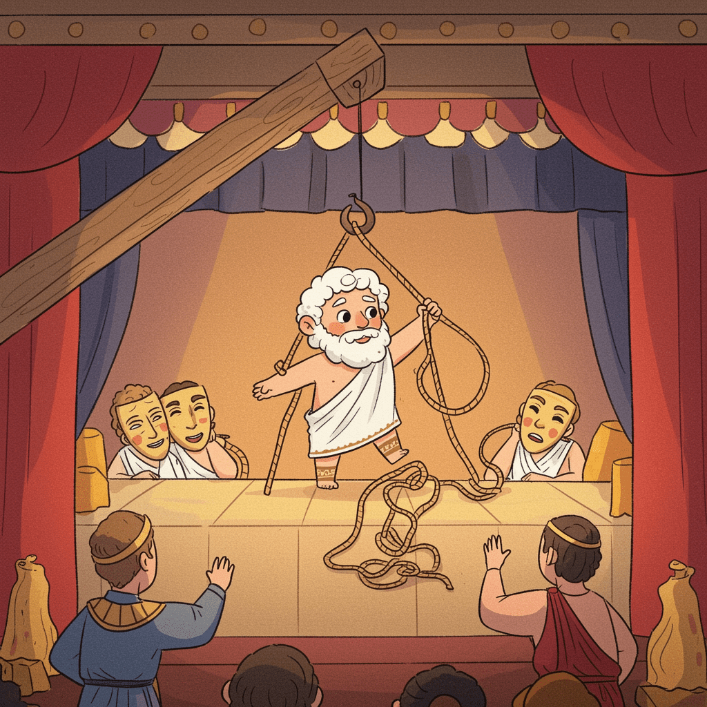 망해가는 이야기를 구원하는 3단계 비법? 데우스 엑스 마키나의 모든 것!