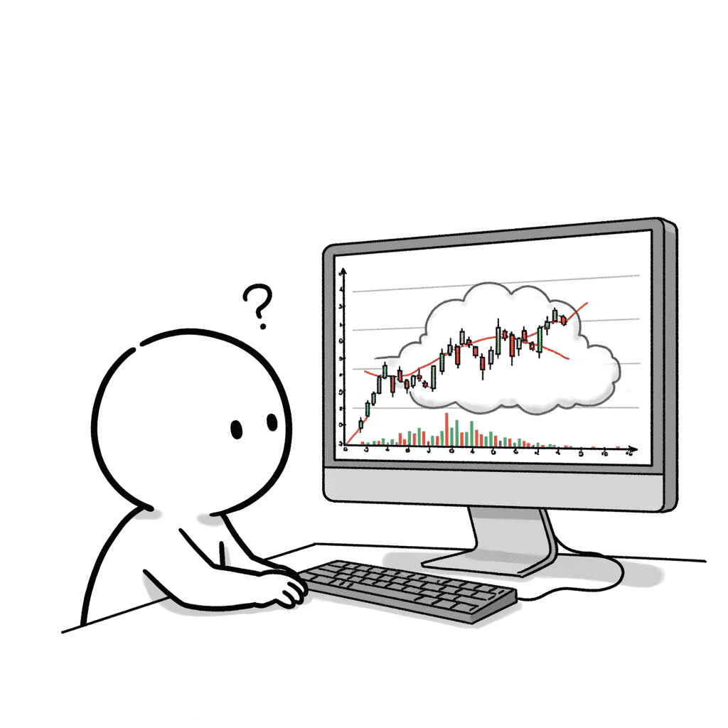 주식 차트의 구름? 이치모쿠 클라우드 5분 만에 날씨 예보관 되기